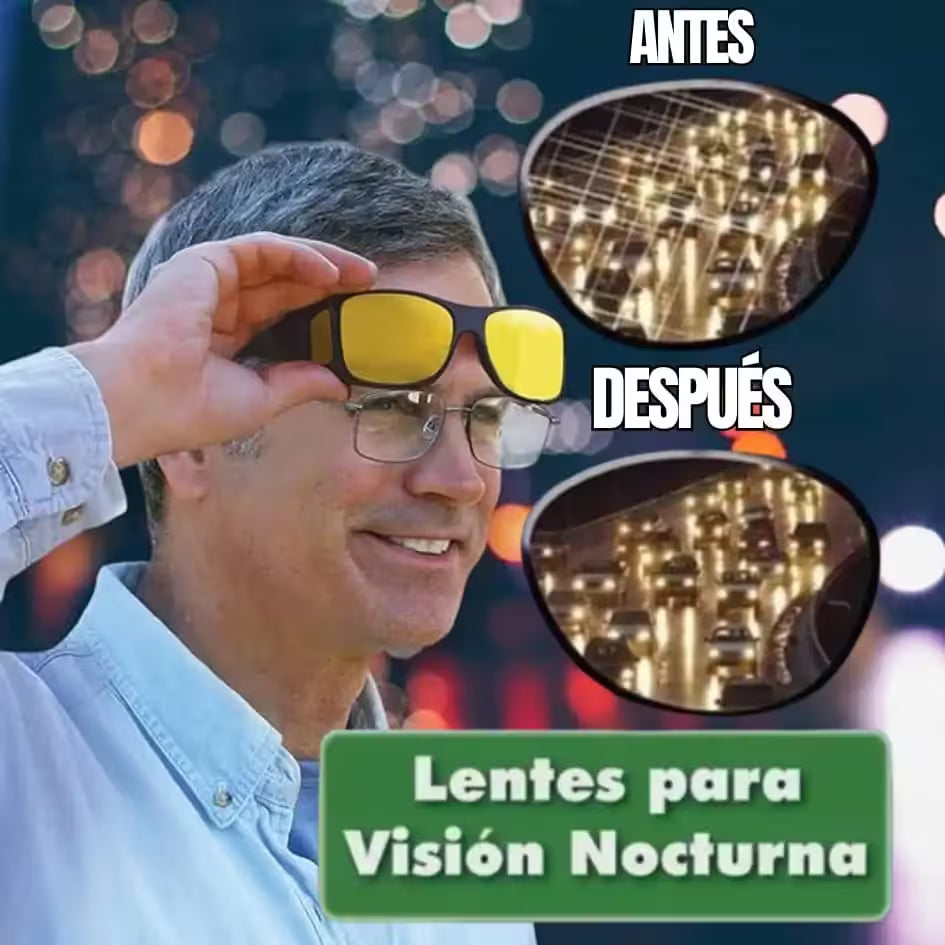 Night Shield® - Gafas Con Visión Nocturna Hd - 2 x 1