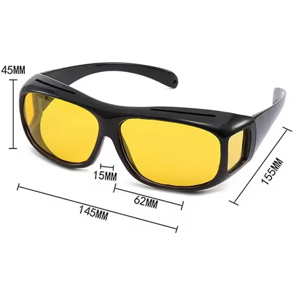 Night Shield® - Gafas Con Visión Nocturna Hd - 2 x 1